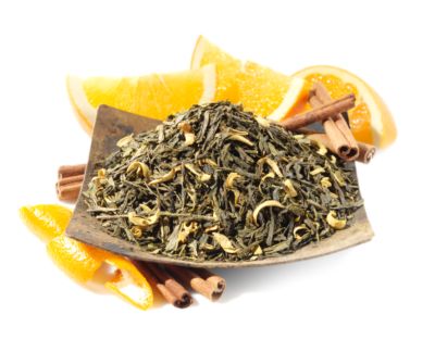 Mandarin Orange Organic Flavored Green Tea